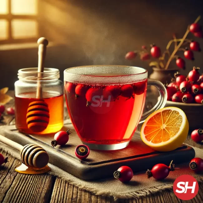 Kuşburnu Çayı C Vitamini Deposu