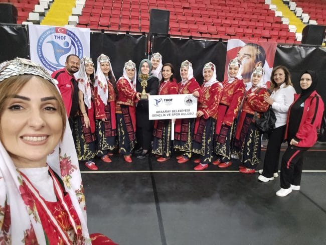 aksaray belediyesi kadınlar halk oyunları bölge finali