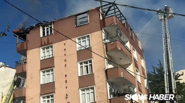 esenyurt yangında yanan bina